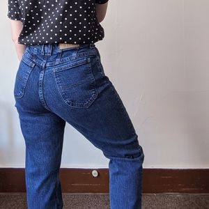 Vtg high waisted Lee Rider's jeans